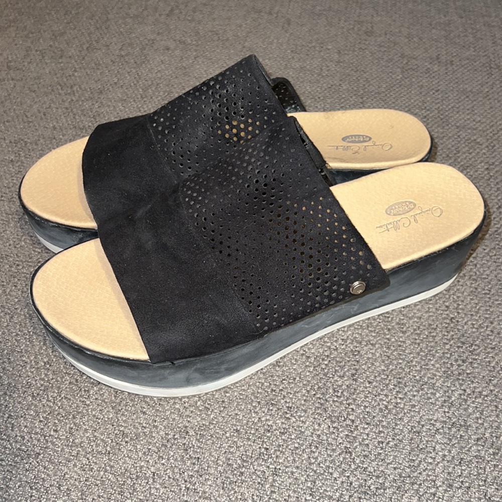 Dr. Scholl’s Original Collection slides slip on shoes sandals platform